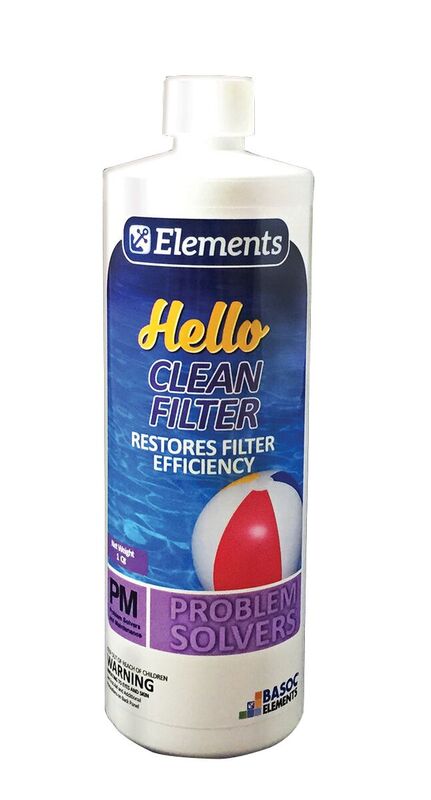 Hello Clean Filter - 1 qt Each - GLOBAL POOL PRODUCTS